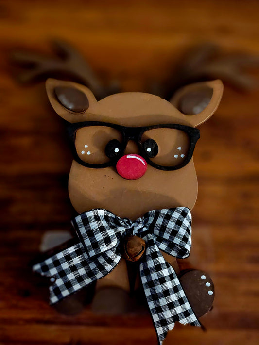 Nerdy Boy Reindeer