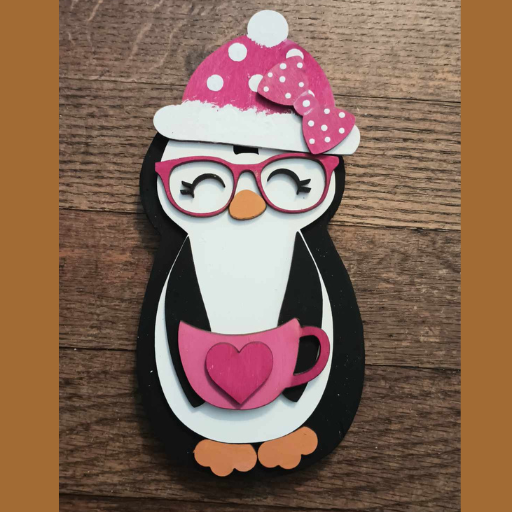 Nerdy Girl Penguin